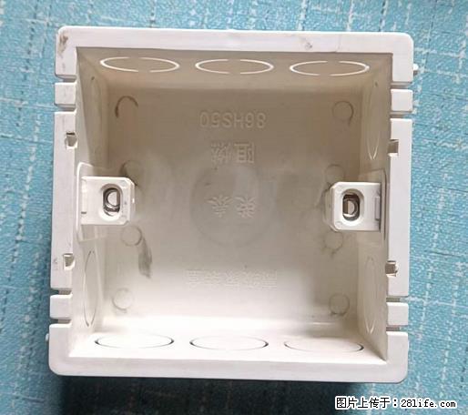 桂林荣泰吹塑、注塑【厂家直销】PVC阴燃电工配件,精品86底盒 - 家居生活 - 青岛生活社区 - 青岛28生活网 qd.28life.com